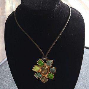 Geometric Pendant Necklace